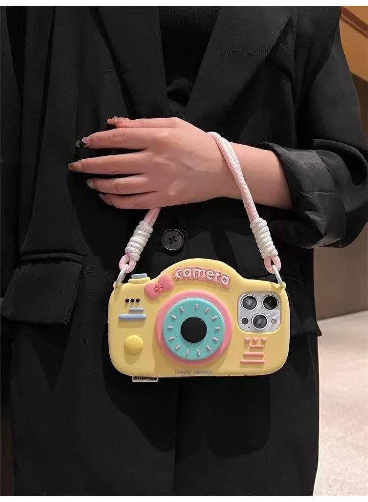 Ecosystem Stylish 3D Cartoon Case Compatible for iPhone 16 Pro Max, All-Round Protection, Anti-Slip, Scratch-Resistant, and Fun Aesthetic Cover IPhone 16 pro max (Camera with Pop Socket) - Image 4